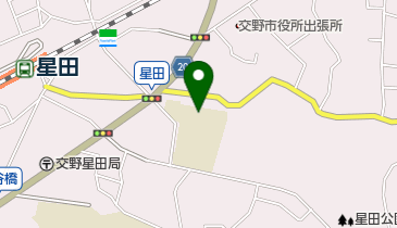 交野市立星田小学校の地図画像