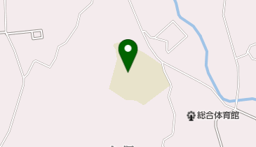 熊取町立東小学校の地図画像