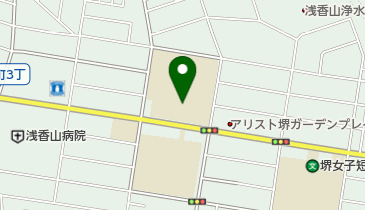 堺市立浅香山小学校の地図画像