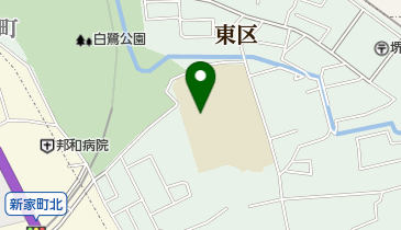 堺市立白鷺小学校の地図画像