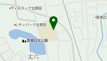 堺市立登美丘東小学校の地図画像