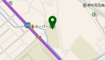 堺市立中百舌鳥小学校の地図画像