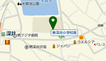 堺市立東深井小学校の地図画像