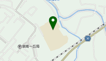 泉南市立一丘小学校の地図画像