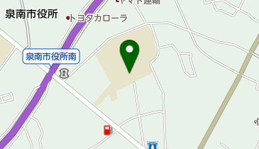 泉南市立信達小学校の地図画像
