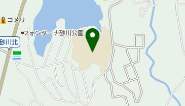 泉南市立砂川小学校の地図画像