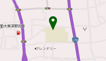 大東市立四条小学校の地図画像