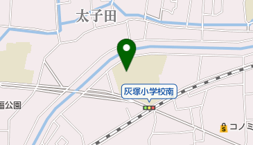 大東市立灰塚小学校の地図画像