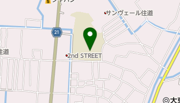 大東市立氷野小学校の地図画像