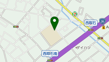 高石市立清高小学校の地図画像