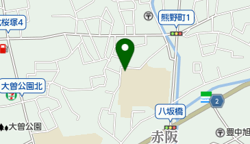 豊中市立熊野田小学校の地図画像
