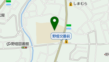 豊中市立野畑小学校の地図画像