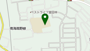 富田林市立伏山台小学校の地図画像