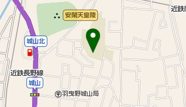 羽曳野市立古市南小学校の地図画像