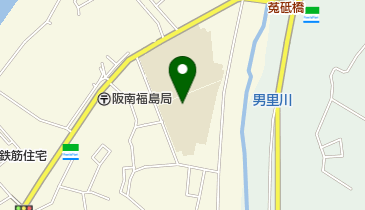 阪南市立尾崎小学校の地図画像