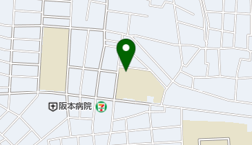 東大阪市立上小阪小学校の地図画像