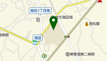 枚方市立春日小学校の地図画像