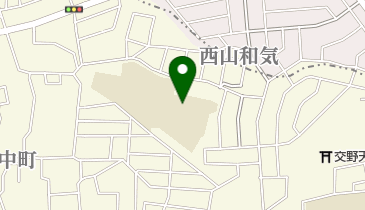 枚方市立樟葉北小学校の地図画像