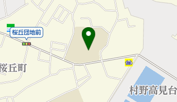 枚方市立桜丘北小学校の地図画像