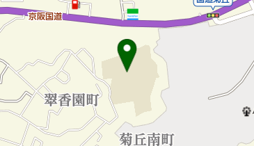 枚方市立さだ東小学校の地図画像