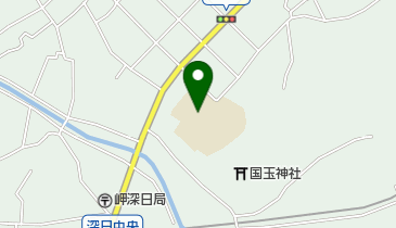 岬町立深日小学校の地図画像