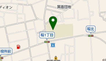 箕面市立中小学校の地図画像