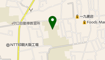 守口市立梶小学校の地図画像