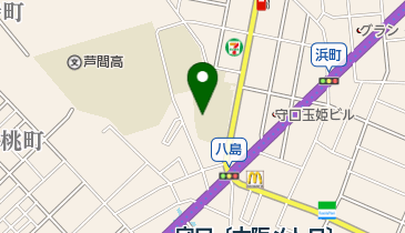 守口市立守口小学校の地図画像