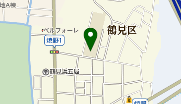 大阪市立焼野小学校の地図画像