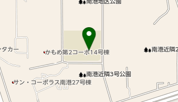 大阪市立南港みなみ小学校の地図画像