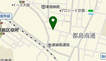 育生幼稚園の地図画像
