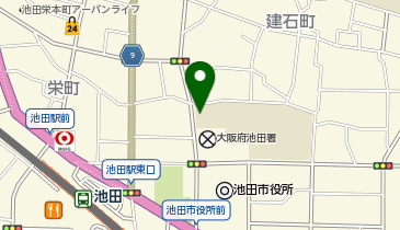 池田市立認定こども園さくら幼稚園の地図画像