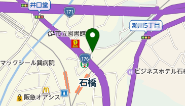 石橋文化幼稚園の地図画像