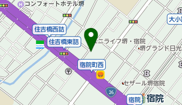 開花幼稚園の地図画像