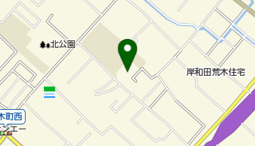 岸和田市立新条幼稚園の地図画像