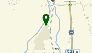 岸和田市立山直南幼稚園の地図画像