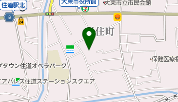 認定こども園住道こども園の地図画像