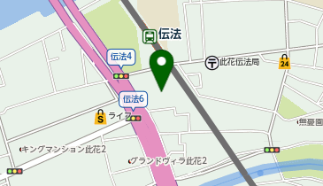 大阪市立伝法幼稚園の地図画像