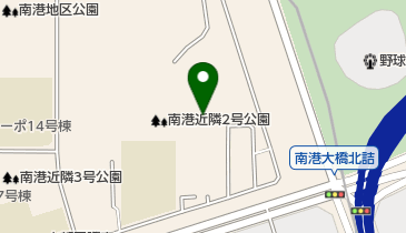 認定こども園南港幼稚園の地図画像
