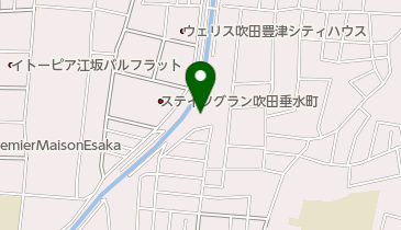 西吹田プレシャス幼稚園の地図画像