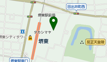 花田口聖母幼稚園の地図画像