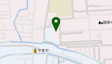 朋来幼稚園の地図画像