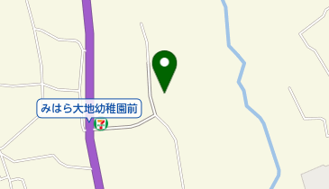 堺市立みはら大地幼稚園の地図画像