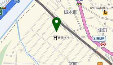 室町幼稚園の地図画像