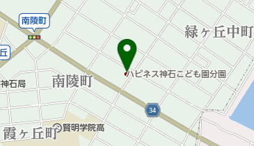 ハピネス神石こども園分園の地図画像