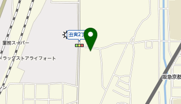 天王こども園つぼみの地図画像