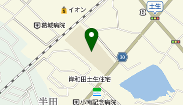 大阪府立岸和田支援学校の地図画像
