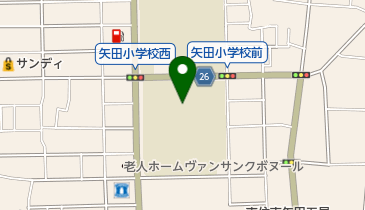 大阪府立東住吉支援学校の地図画像