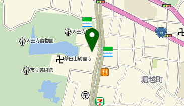 大阪動物専門学校天王寺校の地図画像