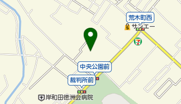 岸和田市医師会看護専門学校の地図画像